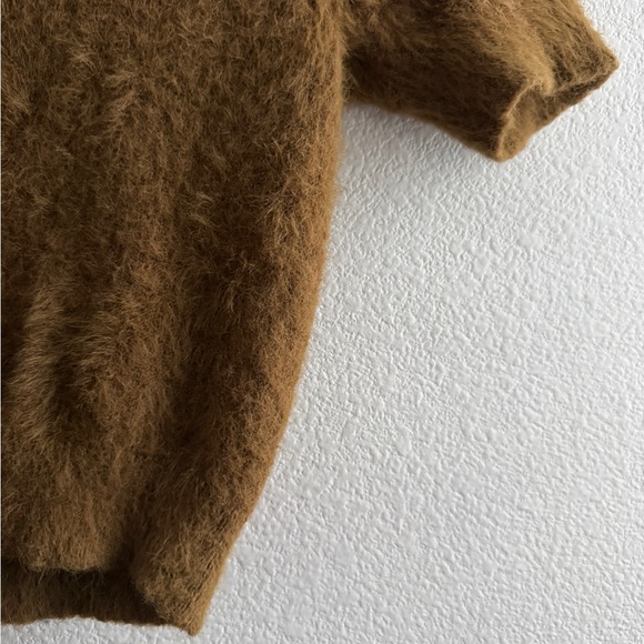 Ronny Kobo Brown Fuzzy Shirt - Picture 3 of 6